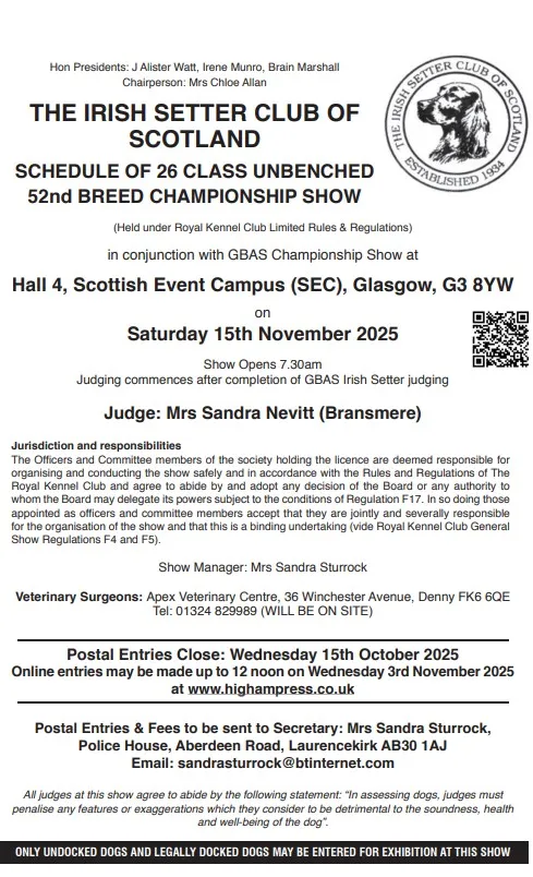 ISCS Nov 2025